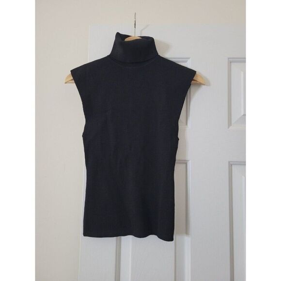 A.L.C Ribbed Knitted Tank Top Open Back XS - Picture 1 of 9